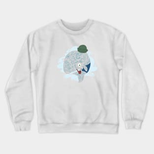 SAILOR WHALE Crewneck Sweatshirt